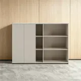 Minimalist Office Tea & File Storage Cabinet thumbnail 2