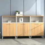 Wooden File Cabinet With Drawers thumbnail 2