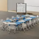 Collaborative Training Room Modular Conference Table - Maoters thumbnail 2