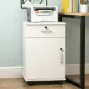 Lockable Office Cabinet for Desk Organization thumbnail 3