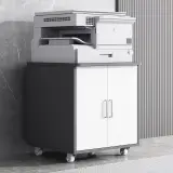 Mobile Filing Cabinet with Rounded Corners thumbnail 2