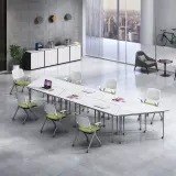 Office Modular Rolling Conference Table - Maoters thumbnail 3