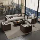 Elegant and High-End Straight Sofa thumbnail 2