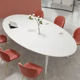 Modern Office Oval Conference Table - Maoters thumbnail 3