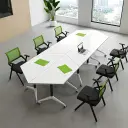 Modern Mobile Modular Training Table - Maoters thumbnail 3