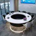 Executive Boardroom Round Conference Table - Maoters thumbnail 2
