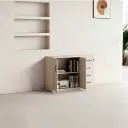 Low Office Filing Cabinet with Lockable Drawers thumbnail 3