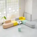 Creative Minimalist Modular Sofa – Modern Convertible Couch for Flexible Seating thumbnail 2