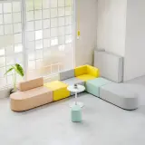 Creative Minimalist Modular Sofa – Modern Convertible Couch for Flexible Seating thumbnail 2