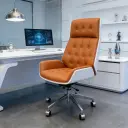 Ergonomic Comfort Office Chair — Adjustable Height for Long Sitting thumbnail 2
