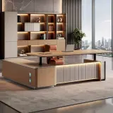 Luxury Electric Adjustable Executive Desk thumbnail 2