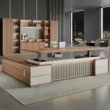Smart Electric Height Adjustable Executive Desk thumbnail 3