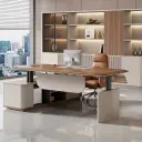 Modern Manager Desk with Smart Lift System thumbnail 3