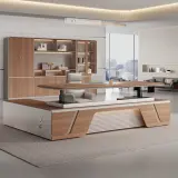 Luxury Executive Electric Lift Desk thumbnail 2