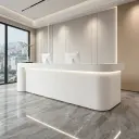 Modern Fashion Office Reception Desk - Maoters thumbnail 4