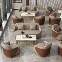 High-End Hotel Lobby Business Sofa thumbnail 2