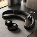 Light Luxury Semi-Circular Sofa for Reception Area thumbnail 3