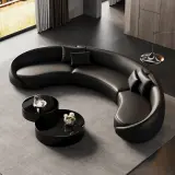Light Luxury Semi-Circular Sofa for Reception Area thumbnail 3