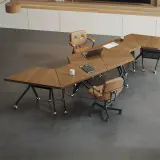 Spliceable Modular Folding Conference Table - Maoters thumbnail 3