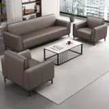 Luxury Office Reception Sofa Set with Business Coffee Table thumbnail 2