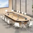Foldable Mobile Modular Meeting Table - Maoters thumbnail 2
