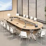 Foldable Mobile Modular Meeting Table - Maoters thumbnail 2