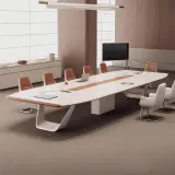 Premium Lacquer Conference Table for Large Meeting Rooms thumbnail 3