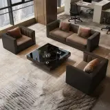 Elegant and Luxurious Straight Sofa thumbnail 2