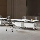 Modern Foldable Modular Conference Table - Maoters thumbnail 2