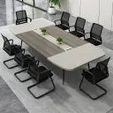 Modern Minimalist Large Conference Table - Maoters thumbnail 2