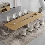 Minimalist Modern Conference Table – Stylish Functional thumbnail 2
