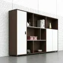 Modern Office Storage Cabinet with Lock thumbnail 2