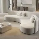 Semi-Circular Lounge Sofa for Business Lobbies thumbnail 3