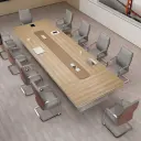 Luxury Modern Large Executive Conference Table - Maoters thumbnail 3