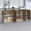 Low Office Cabinet for Files, Printer, and Storage thumbnail 5