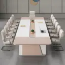 Minimalist Modern Large Executive Conference Table - Maoters thumbnail 3