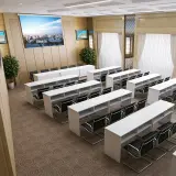 Office Training Table with Open Storage - Maoters thumbnail 3