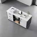 Modern Mobile File Cabinet with Lock Drawers thumbnail 3