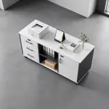 Modern Mobile File Cabinet with Lock Drawers thumbnail 3