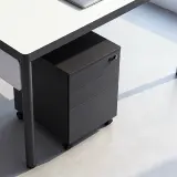 Three-Drawer Movable Storage Cabinet thumbnail 3