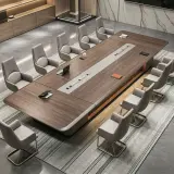 Luxury Boardroom Wood Conference Table - Maoters thumbnail 3