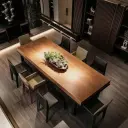 Executive Boardroom Luxury Wood Conference Table - Maoters thumbnail 3