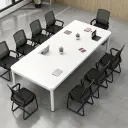 Minimalist Office Modern Conference Table - Maoters thumbnail 3