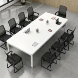 Minimalist Office Modern Conference Table - Maoters thumbnail 3