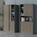 Wooden Sliding Door Office File & Book Cabinet thumbnail 3