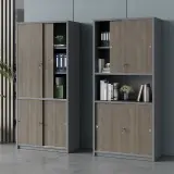 Wooden Sliding Door Office File & Book Cabinet thumbnail 3