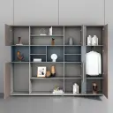 Office Wooden Partition Filing Cabinet thumbnail 3
