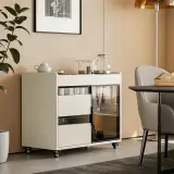 Stylish Tea Storage Cabinet for Living Room thumbnail 2