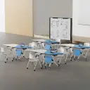 Collaborative Training Room Modular Conference Table - Maoters thumbnail 4