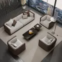 Elegant and High-End Straight Sofa thumbnail 3